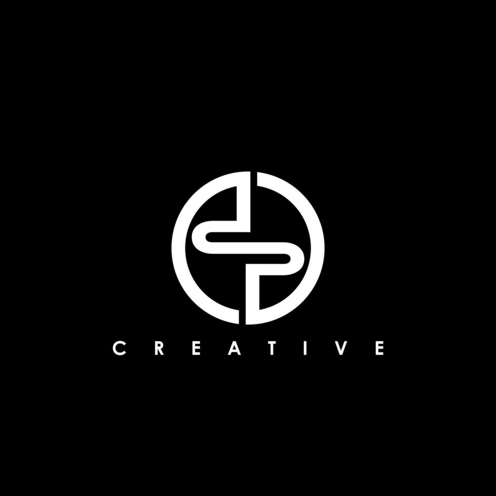 DP Letter Initial Logo Design Template Vector Illustration