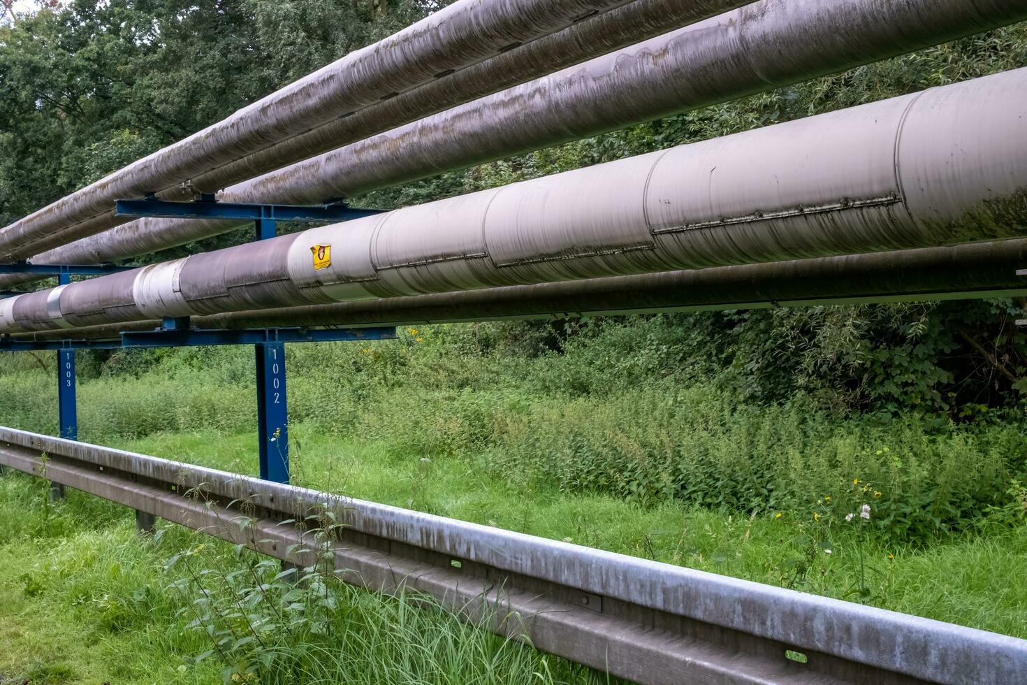 Trunk line pipes Insdustrie gas and oil photo