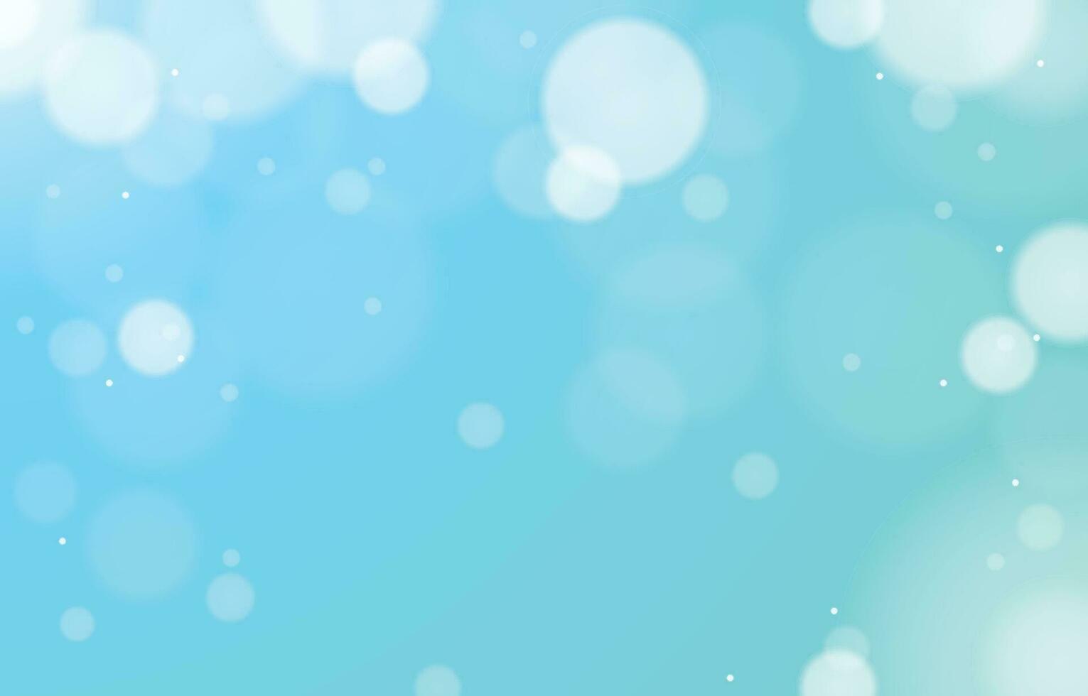 blue bokeh abstract background vector