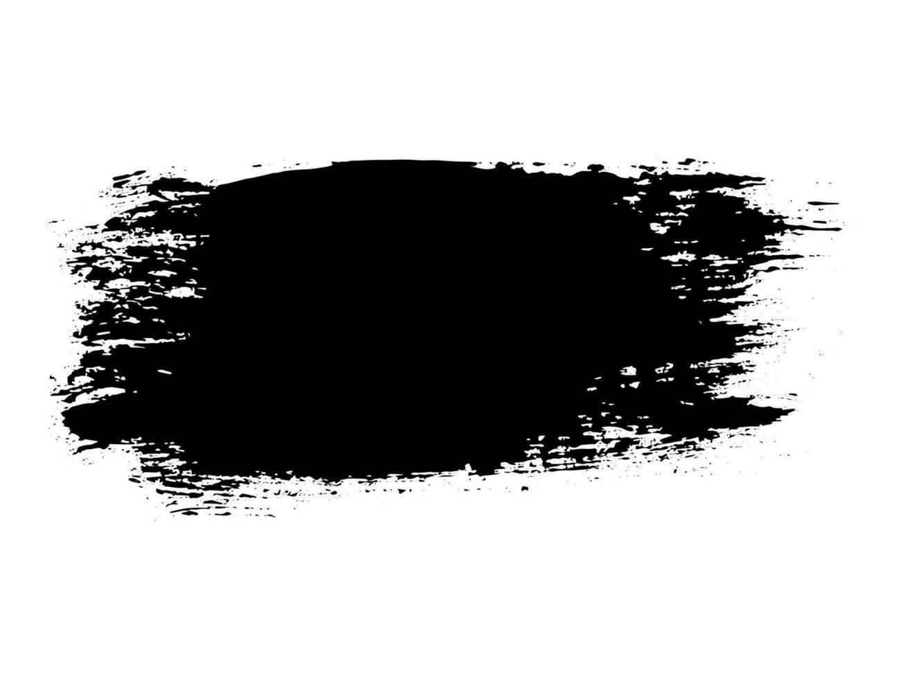 Vector paint brush spot Hand painted background Ink scribble dab clipart