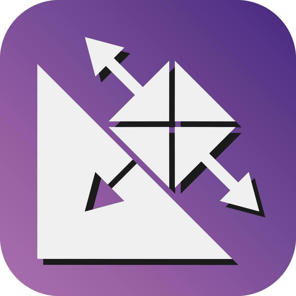 Friction Vector Glyph Gradient Background Icon For Personal And Commercial Use.