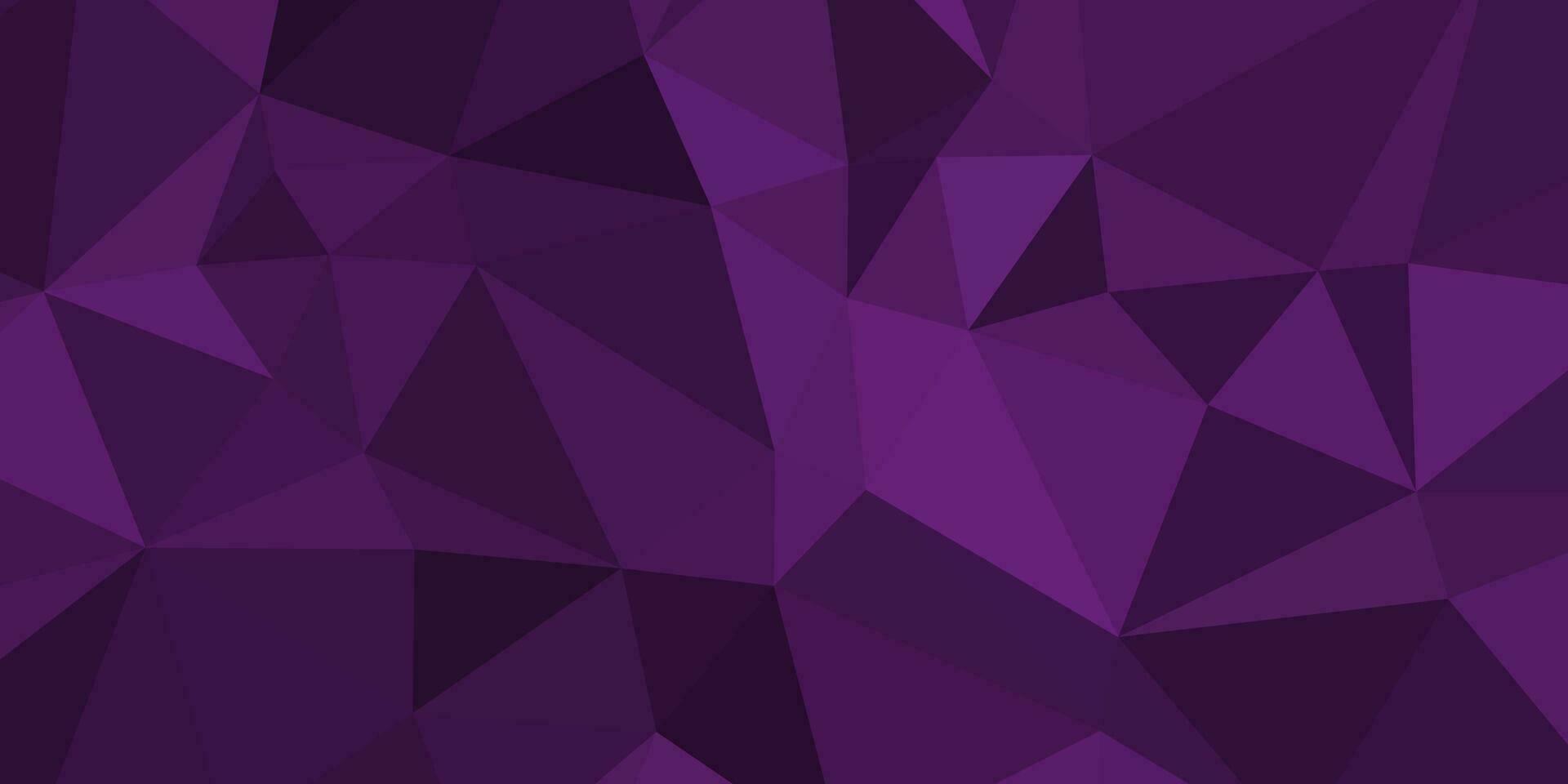 abstract purple background with triangles for business vector