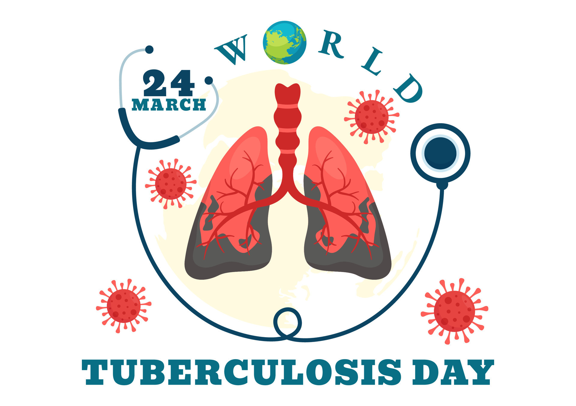 world-tuberculosis-day-vector-illustration-on-march-24-with-lungs-and
