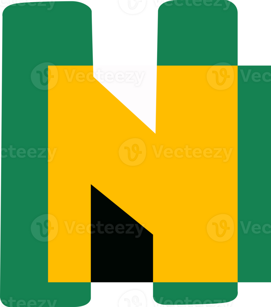 Alphabet in paper style ransom png letter. Flat colorful Anonymous Note Font. Latin Letter funny symbol. Childish hand drawn letter. Cut out.