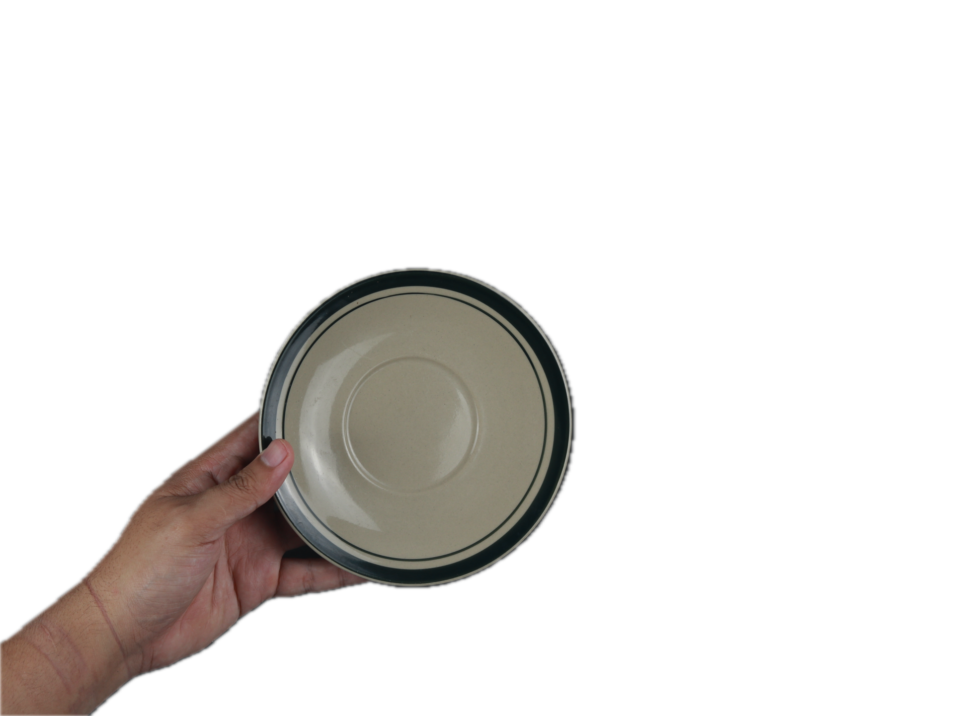 hand holding ceramic plate 35208516 PNG