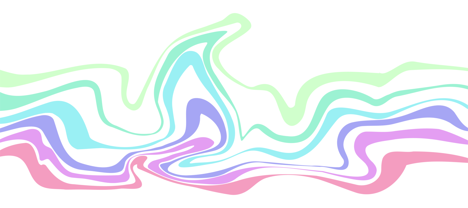 abstract colorful stripes liquid psychedelic transparent background png