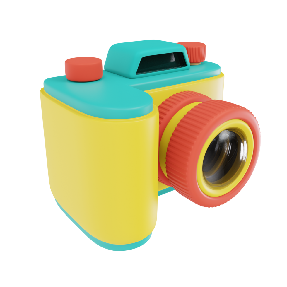 camera 3d icoon reizen en vakantie png