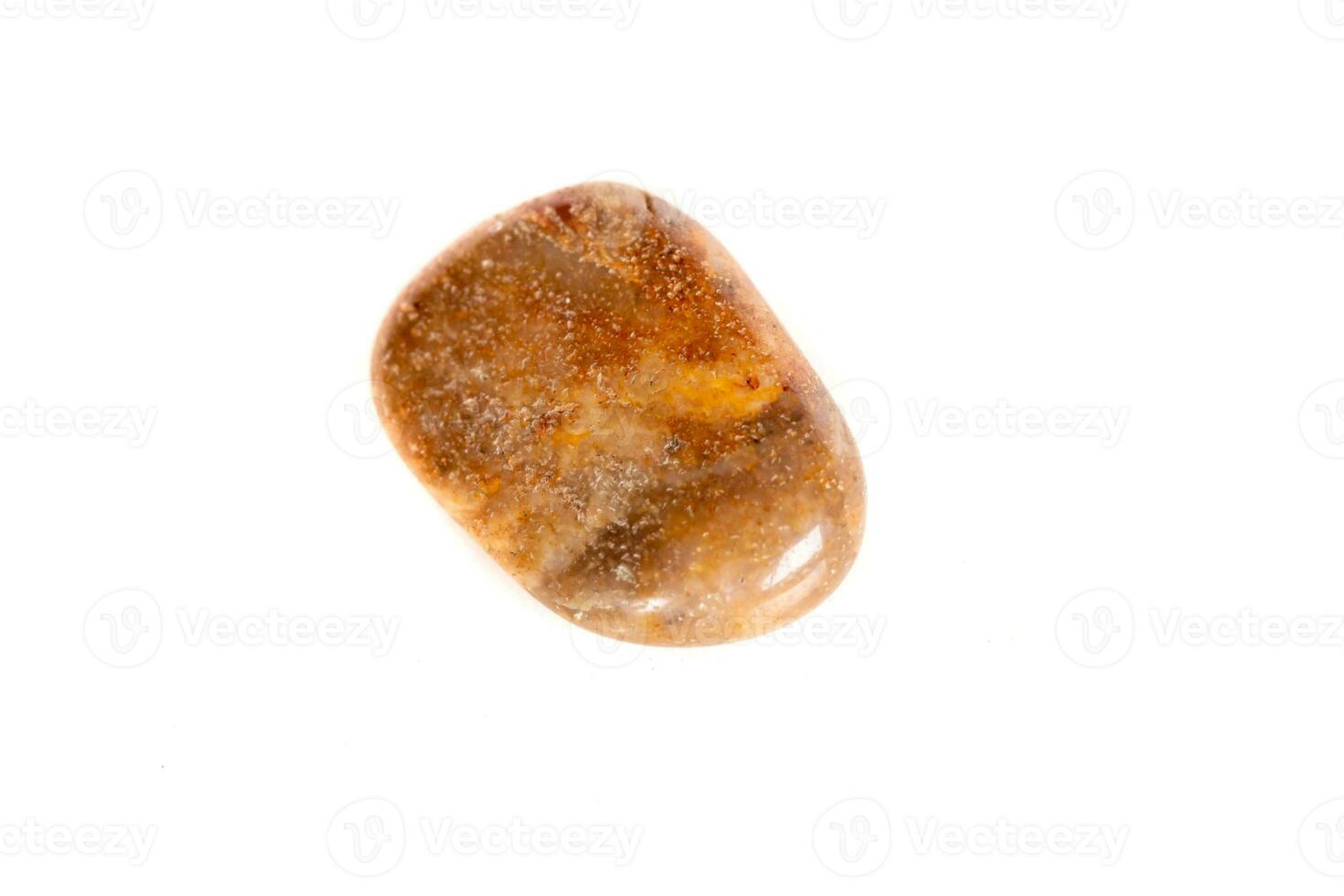 Macro mineral stone jasper on a white background photo