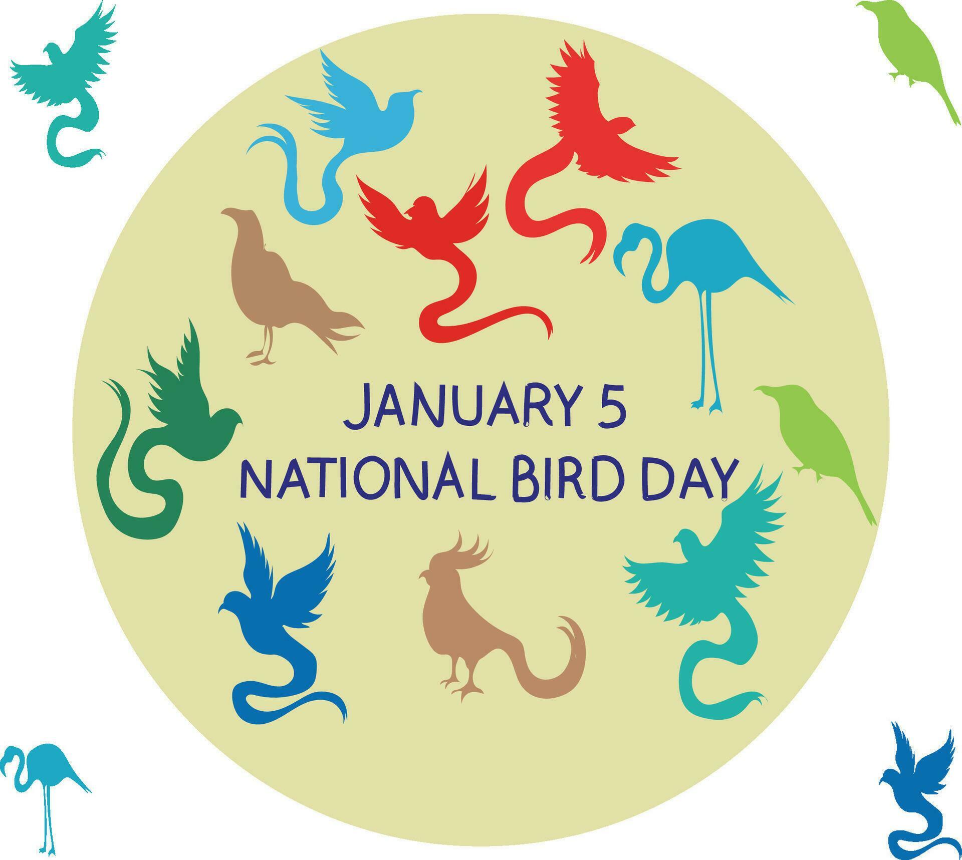 national bird day vector 35213777 Vector Art at Vecteezy