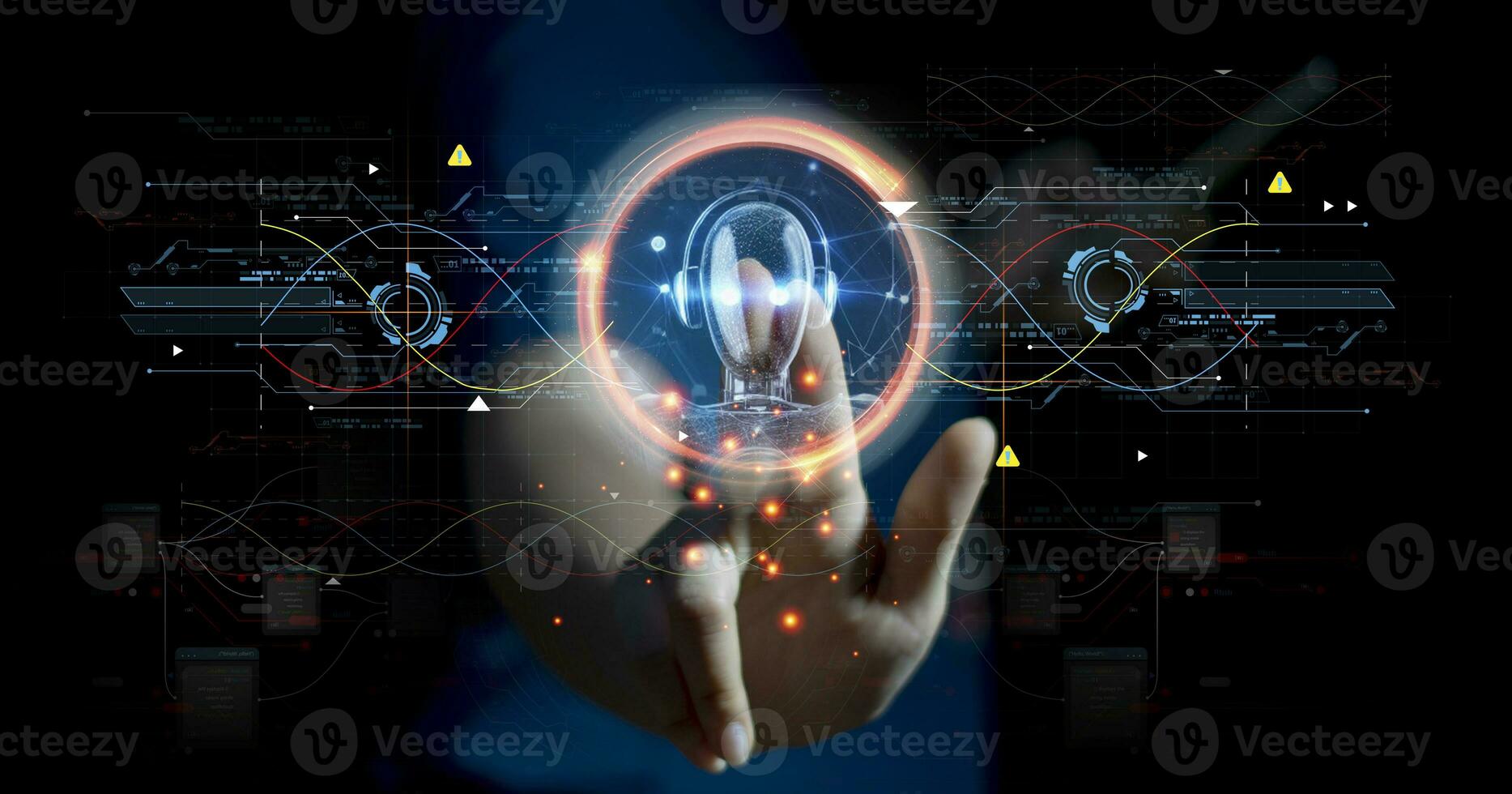 Concepts, development of artificial intelligence and self-learning of artificial intelligence,generate ai photo