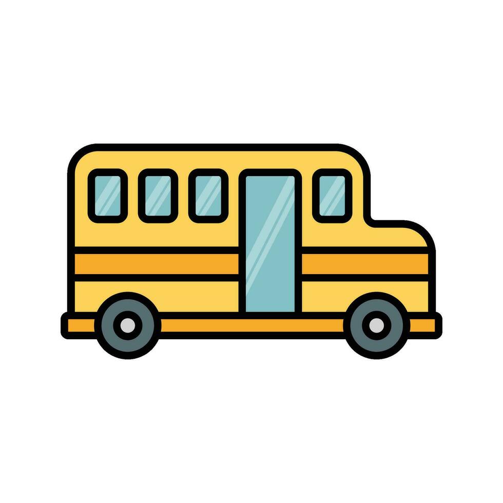 bus icon vector design template simple and modern