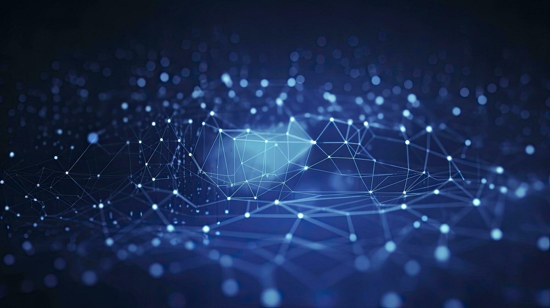AI generated Abstract concepts of cybersecurity technology and digital data protection. AI Generated photo