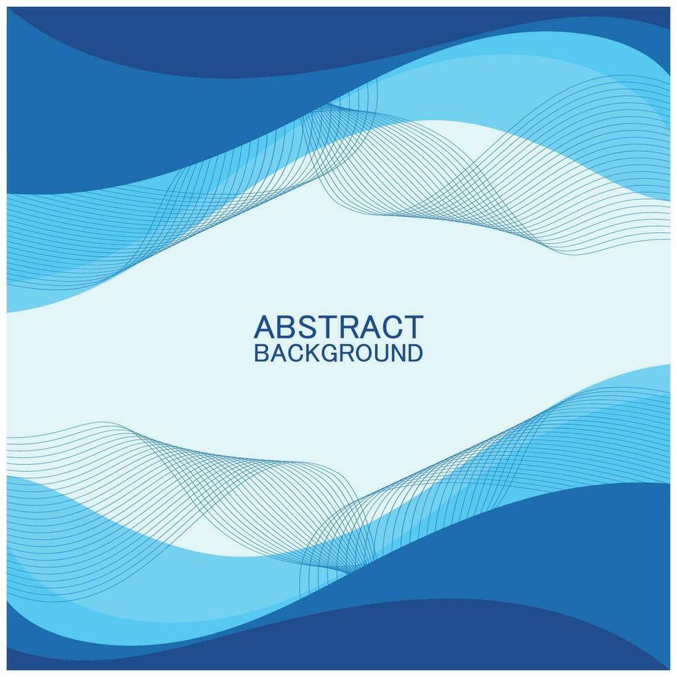 Abstract beach wave background design with blue vector combination, concept design for book cover, wallpaper, swimming pool, marine, lake