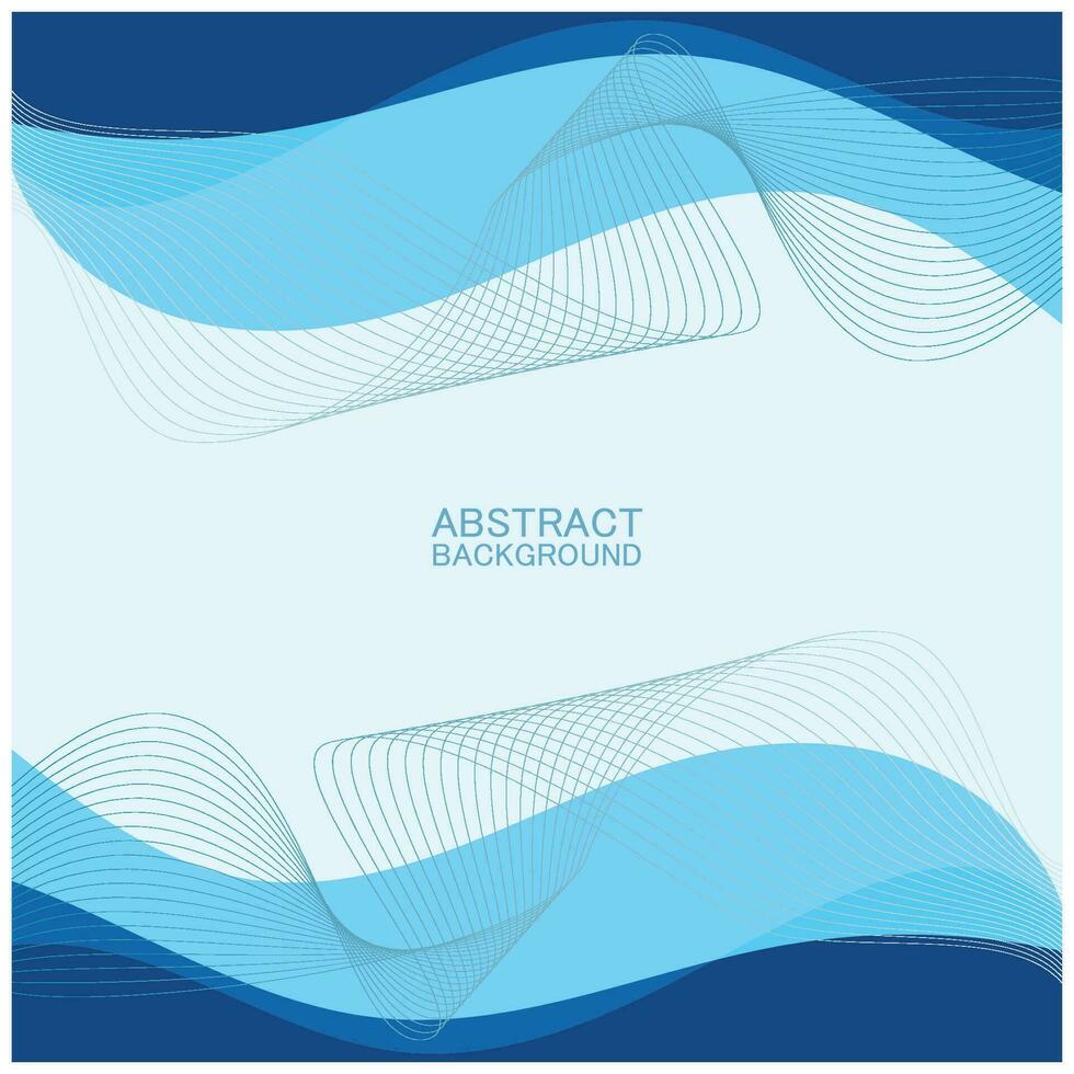 Abstract beach wave background design with blue vector combination, concept design for book cover, wallpaper, swimming pool, marine, lake