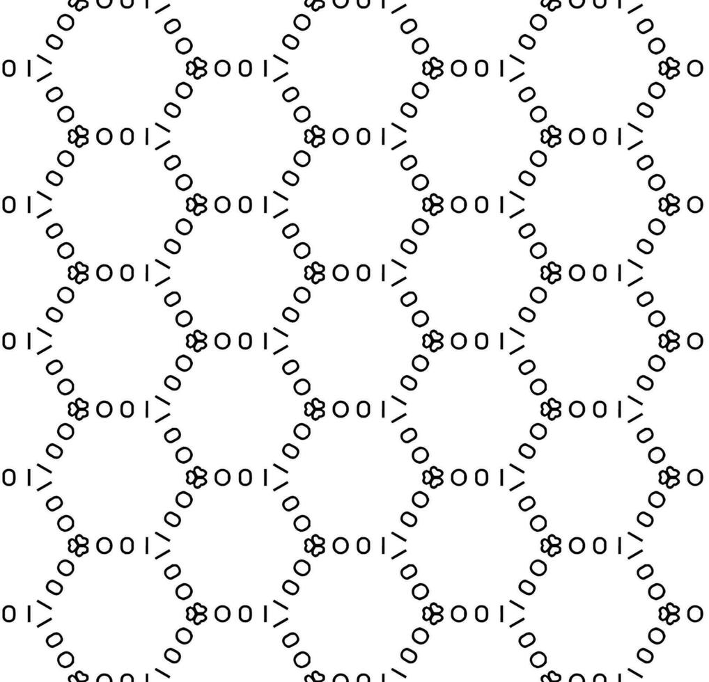 Black and white seamless abstract pattern. Background and backdrop. Grayscale ornamental design. vector