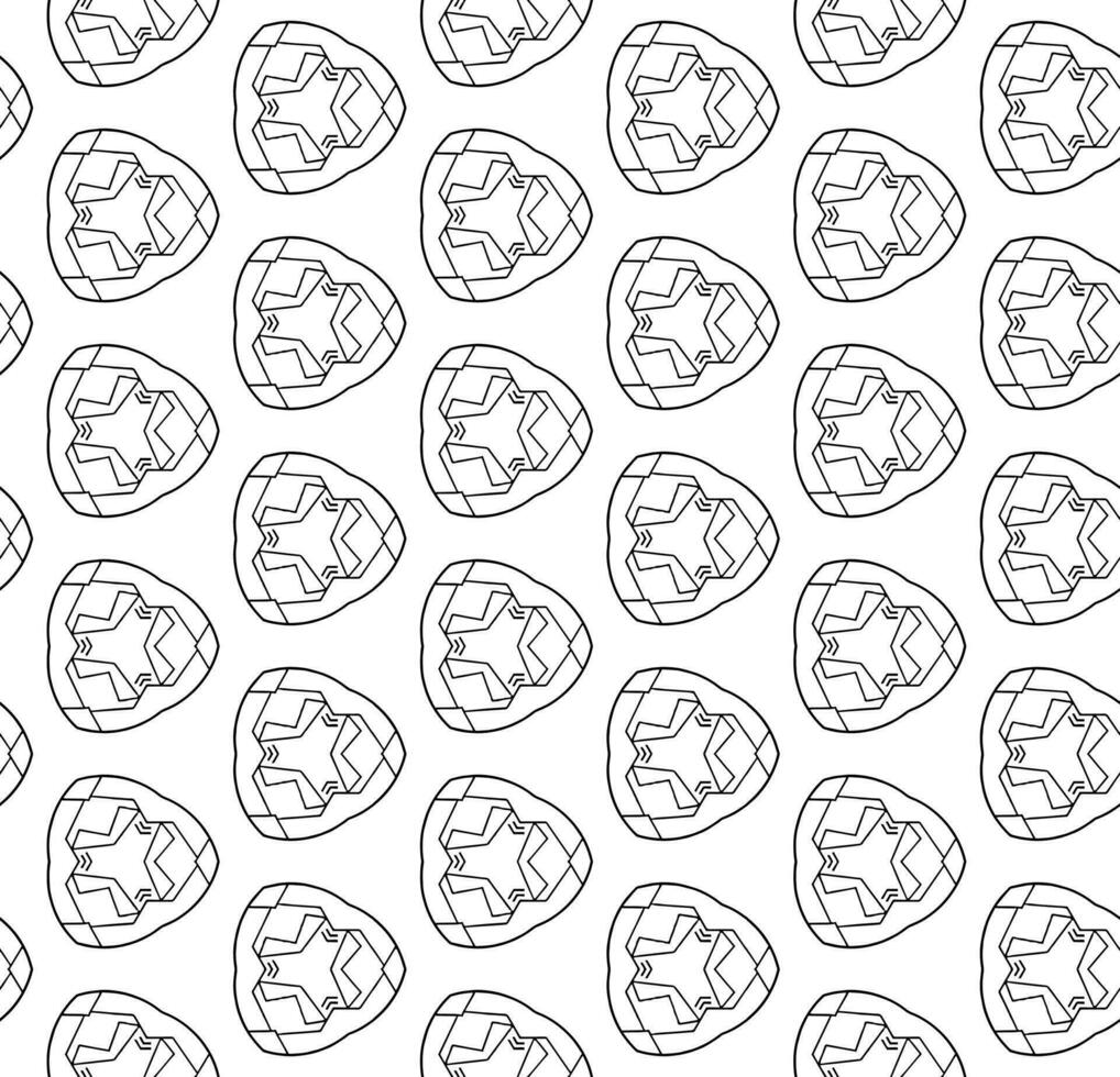 Black and white seamless abstract pattern. Background and backdrop. Grayscale ornamental design. vector