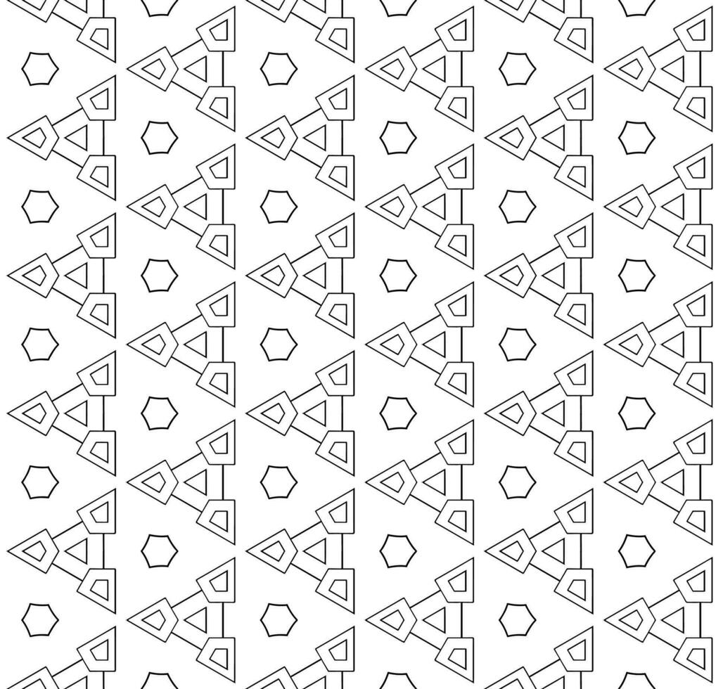 Black and white seamless abstract pattern. Background and backdrop. Grayscale ornamental design. vector