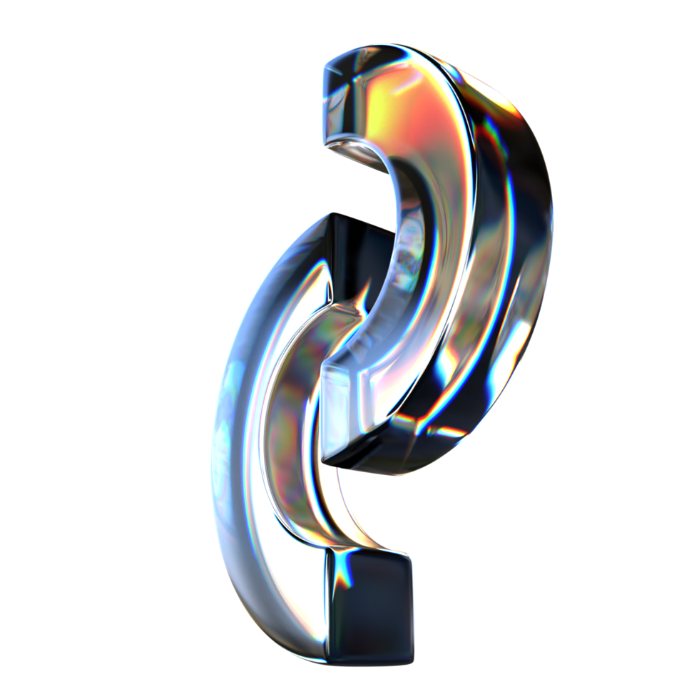 Abstract Shape 3D Illustration png