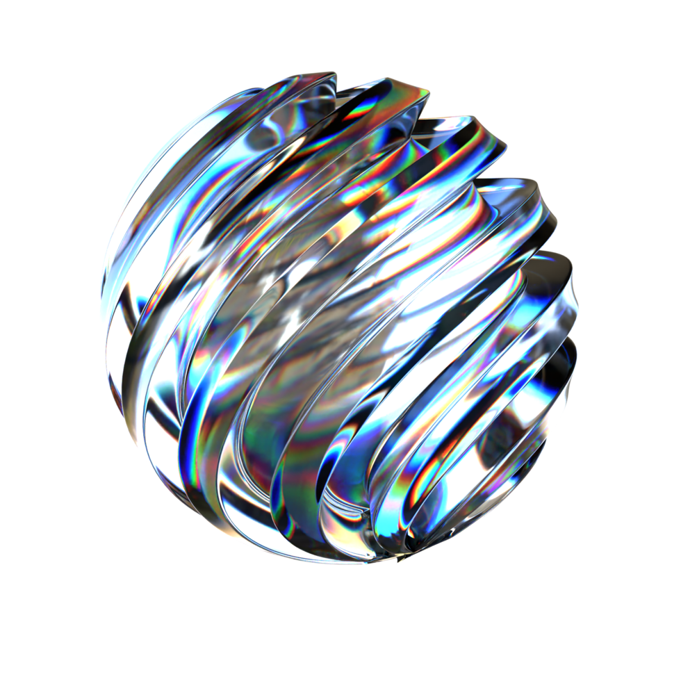 Abstract Shape 3D Illustration png