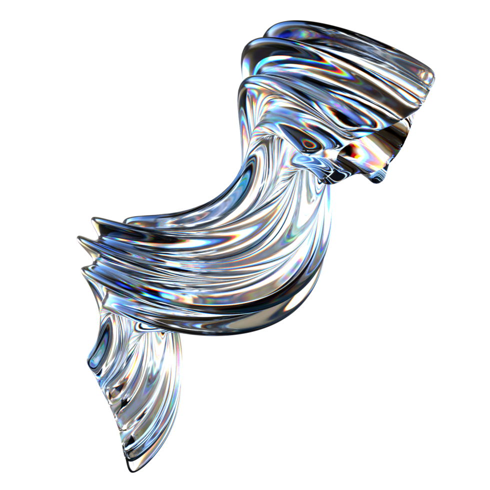 Abstract Shape 3D Illustration png