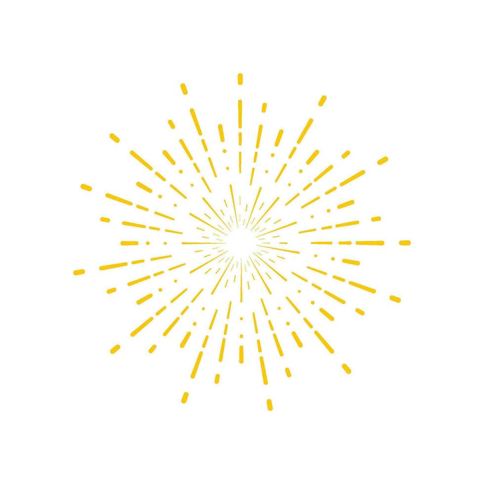 Sparkling Firework illustration vector