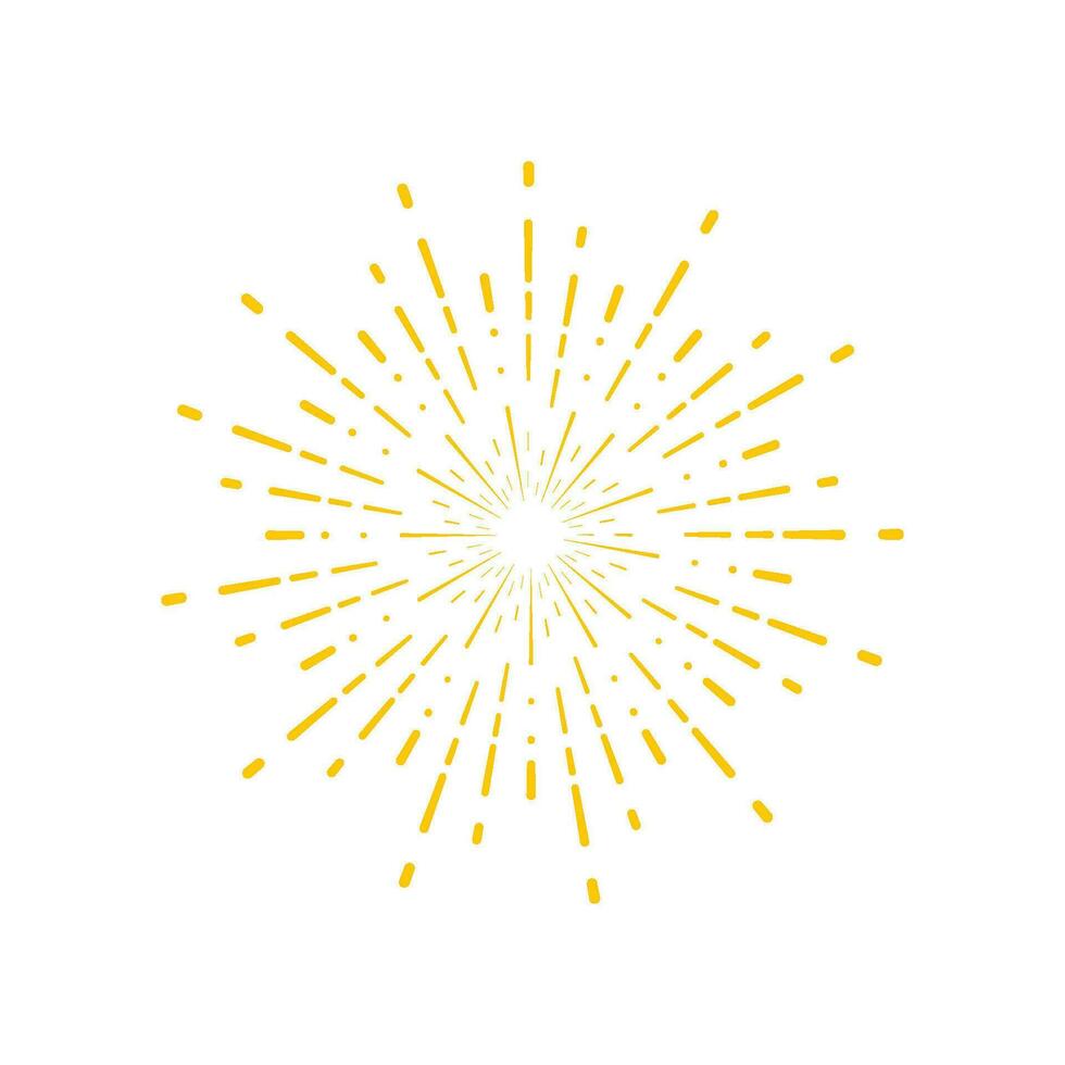 Sparkling Firework illustration vector