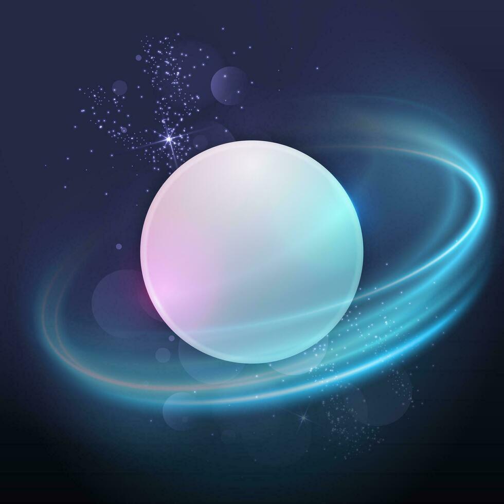 rounded  shape with light background design vector