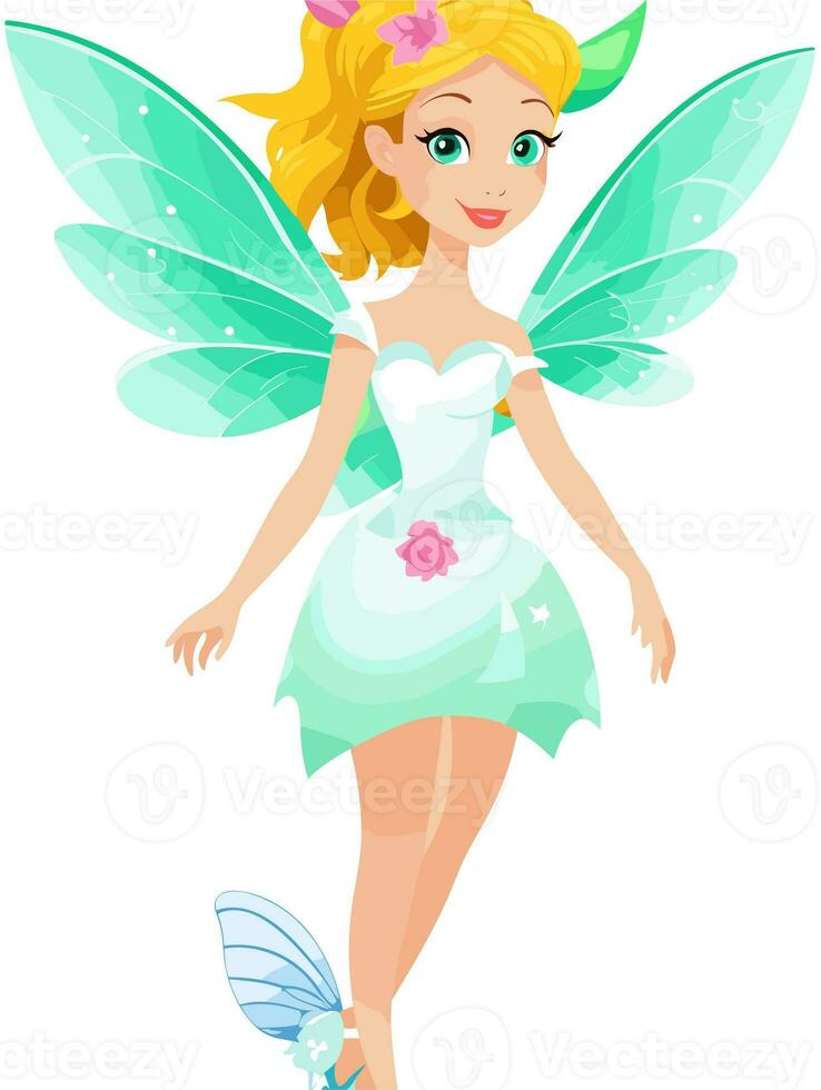 AI generated Enchanting Elegance The Perfect Fairy Doll for Whimsical Wonder photo