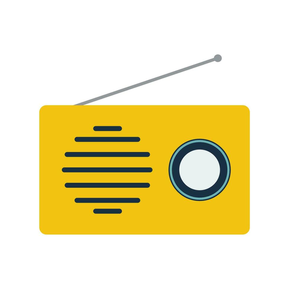 radio icon design vector template