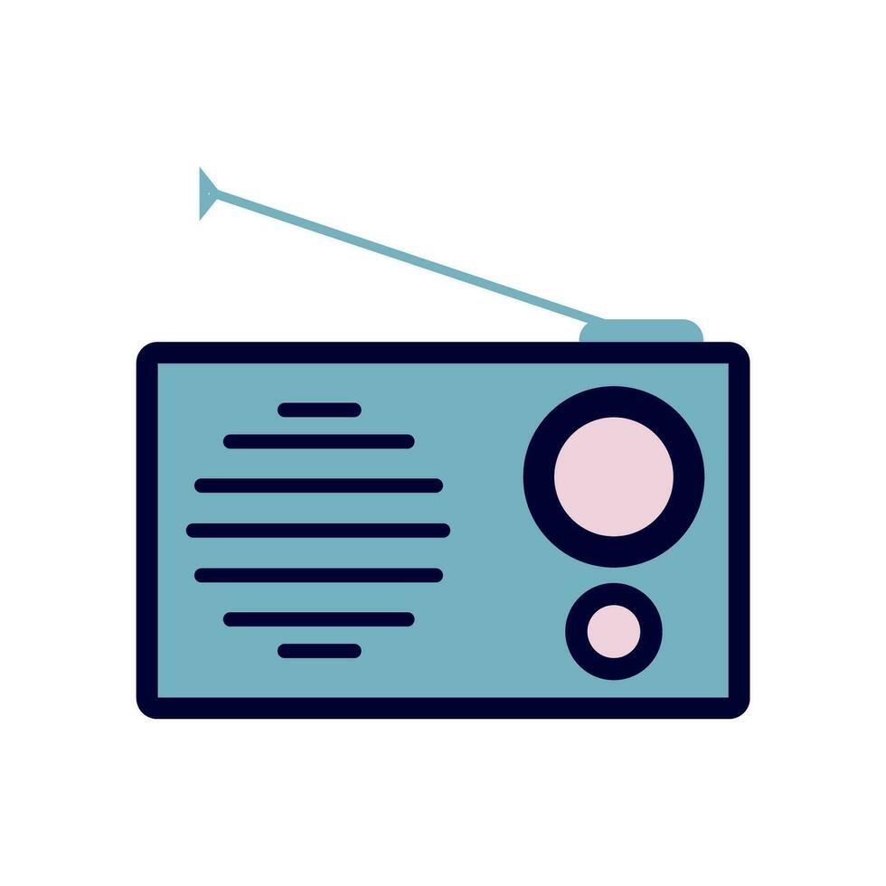 radio icon design vector template