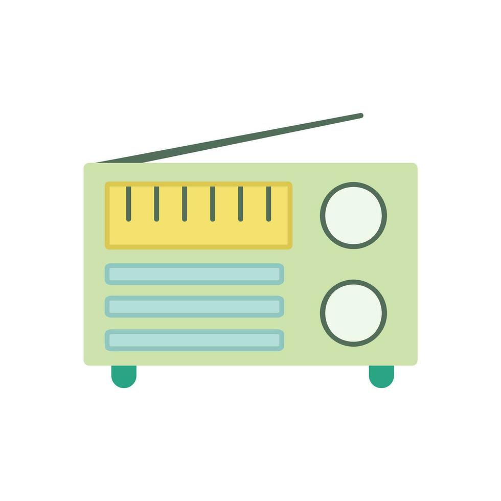 radio icon design vector template