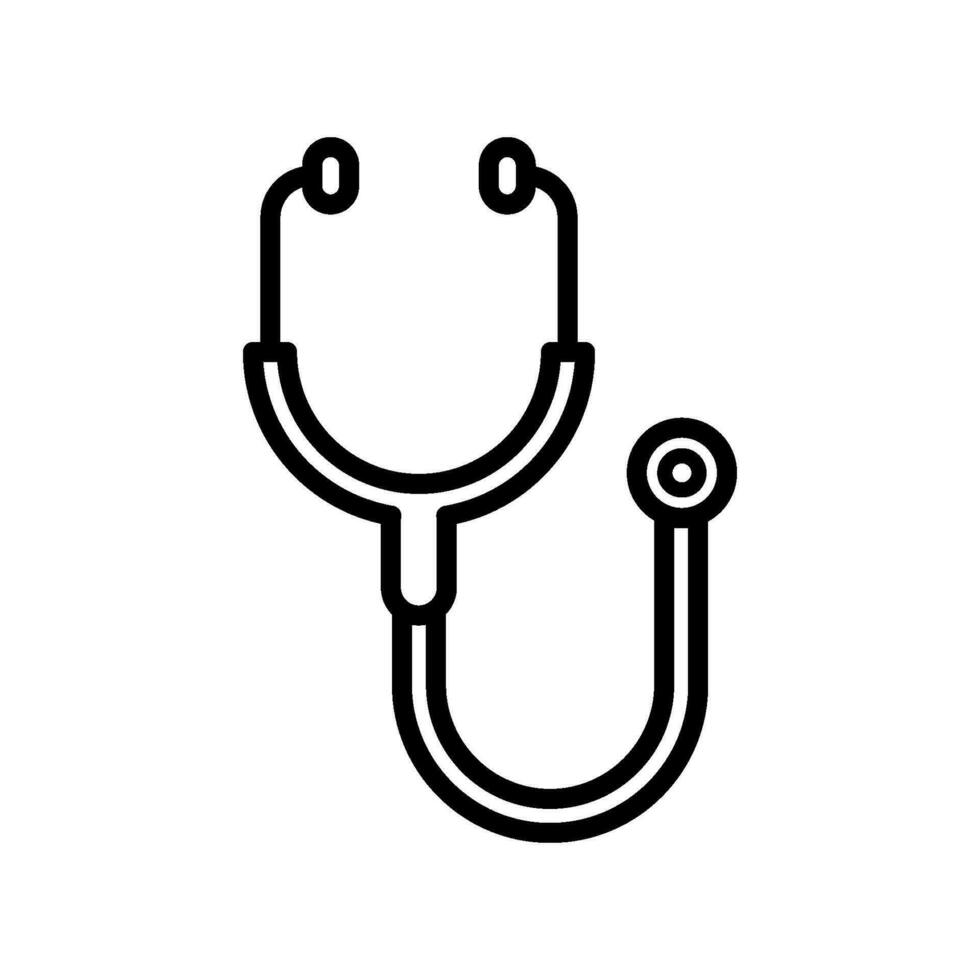 stetoskop icon design vector template