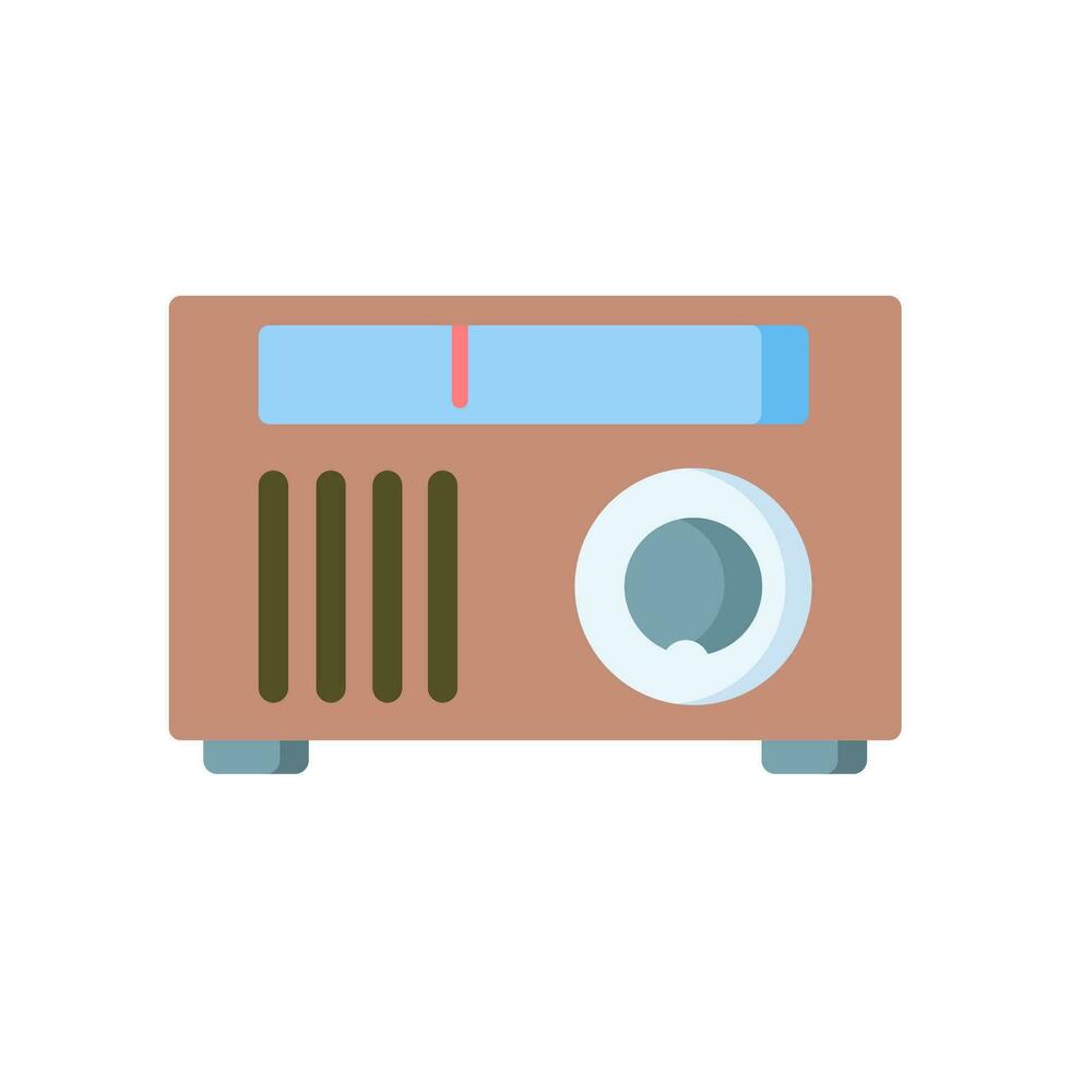 radio icon design vector template
