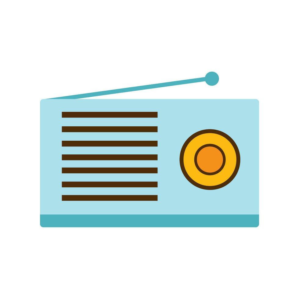 radio icon design vector template