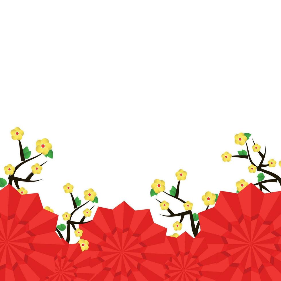 Tet Vietnamese New Year vector