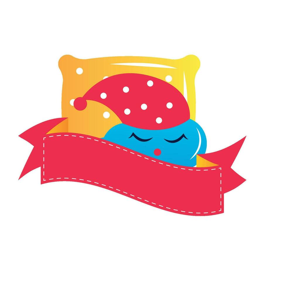 world sleep day cartoon illustration vector