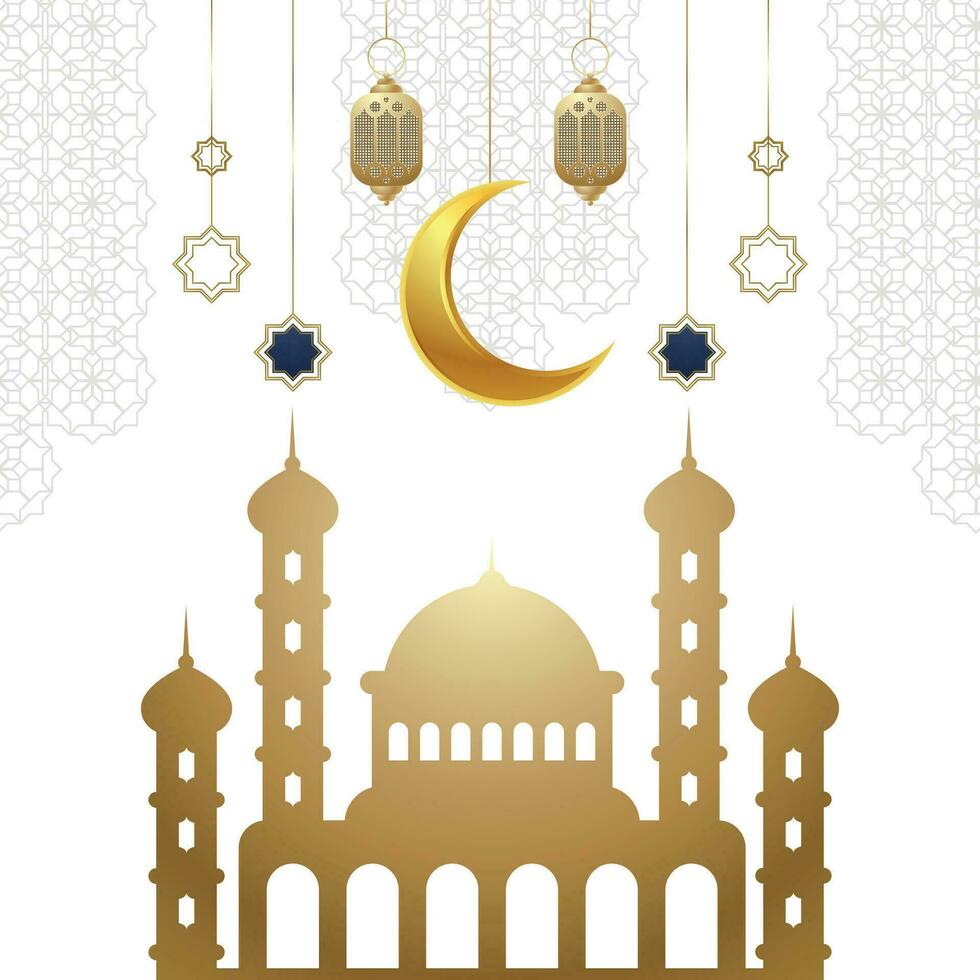 Night Regaip muslim holiday vector