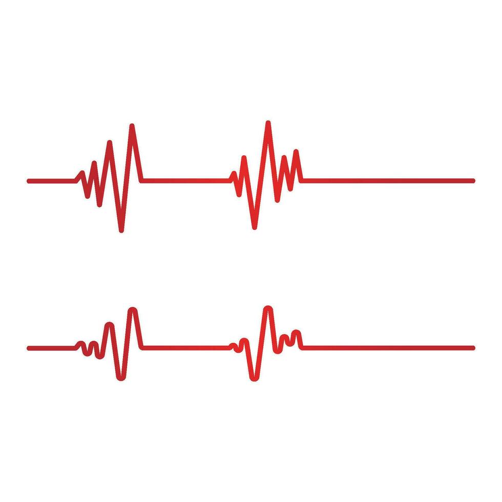 Health medical heartbeat pulse vector