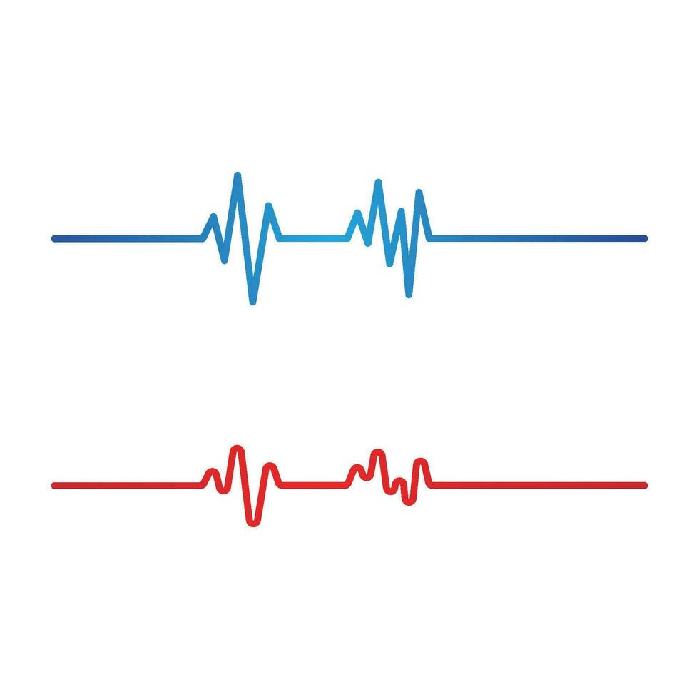 Health medical heartbeat pulse vector