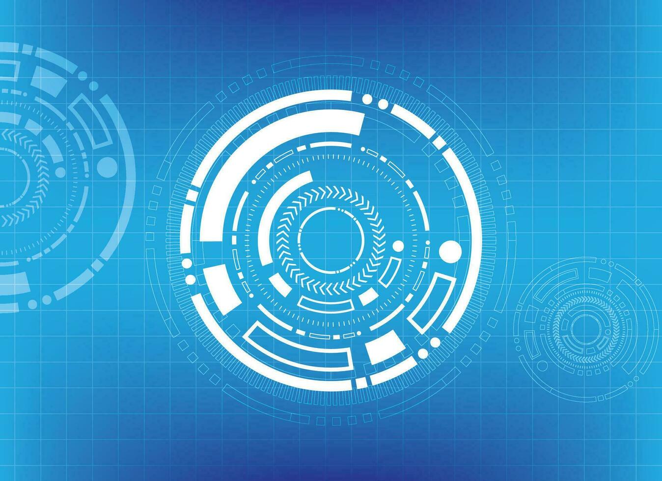 Hi tech background illustration design vector