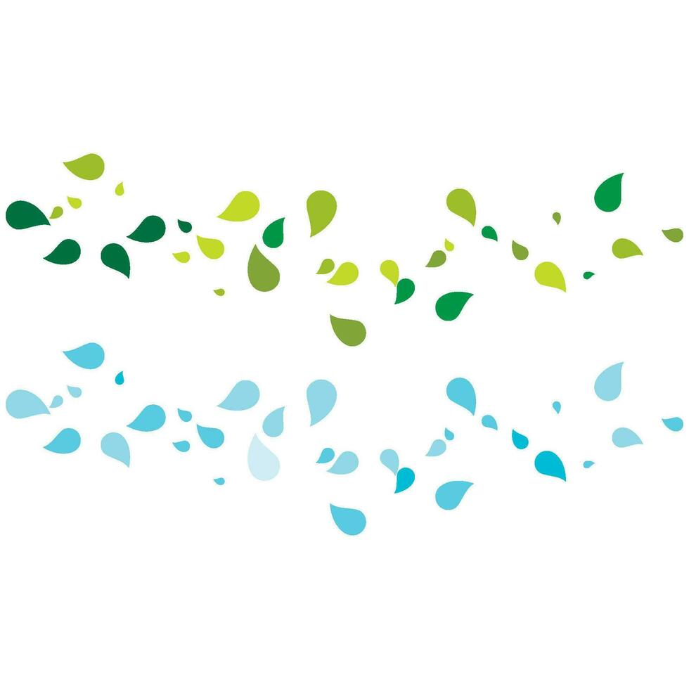 Eco nature Leaf Background Vector Illustration