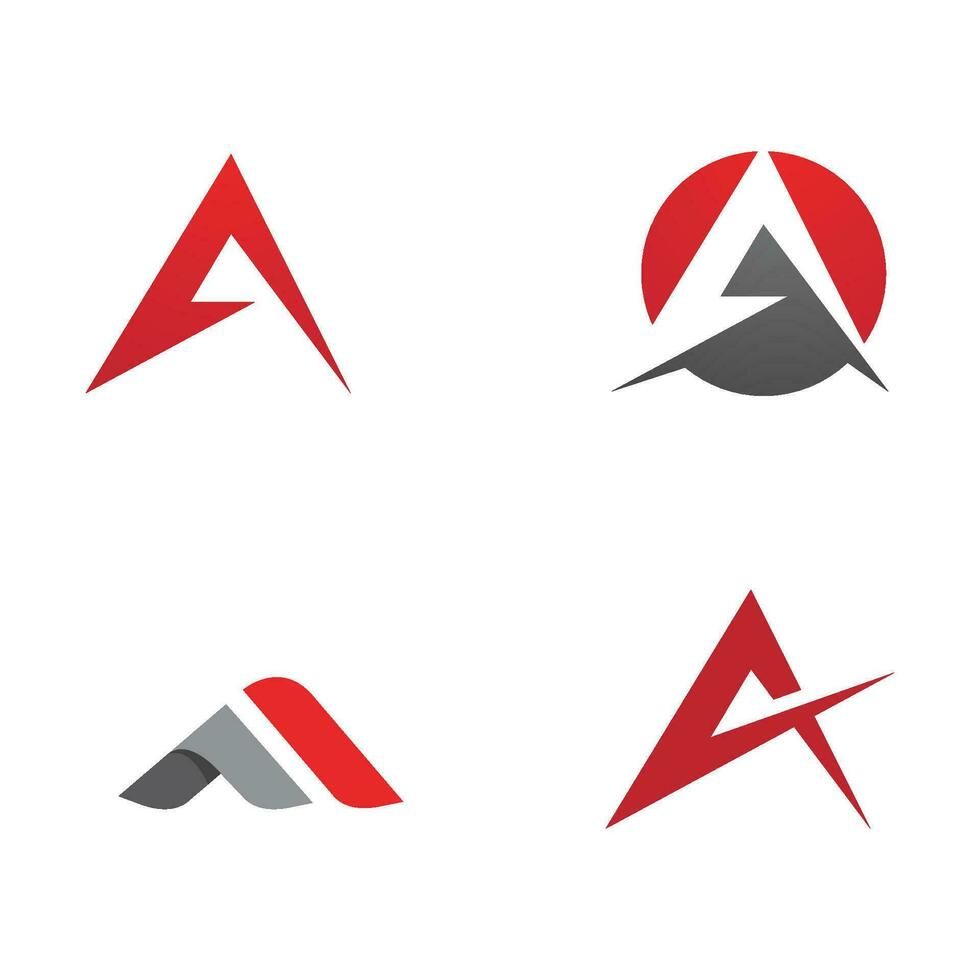 A Letter Logo Template vector