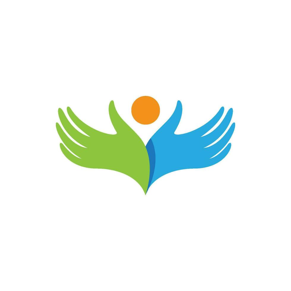 Hand Care icon Template vector illustration
