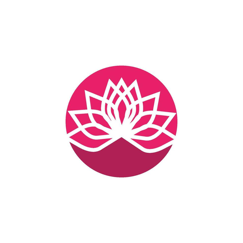 Beauty Vector lotus icon