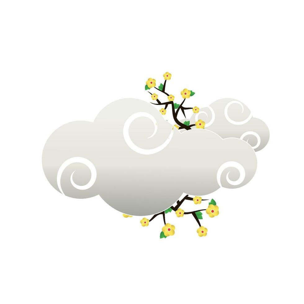 Tet Vietnamese New Year vector