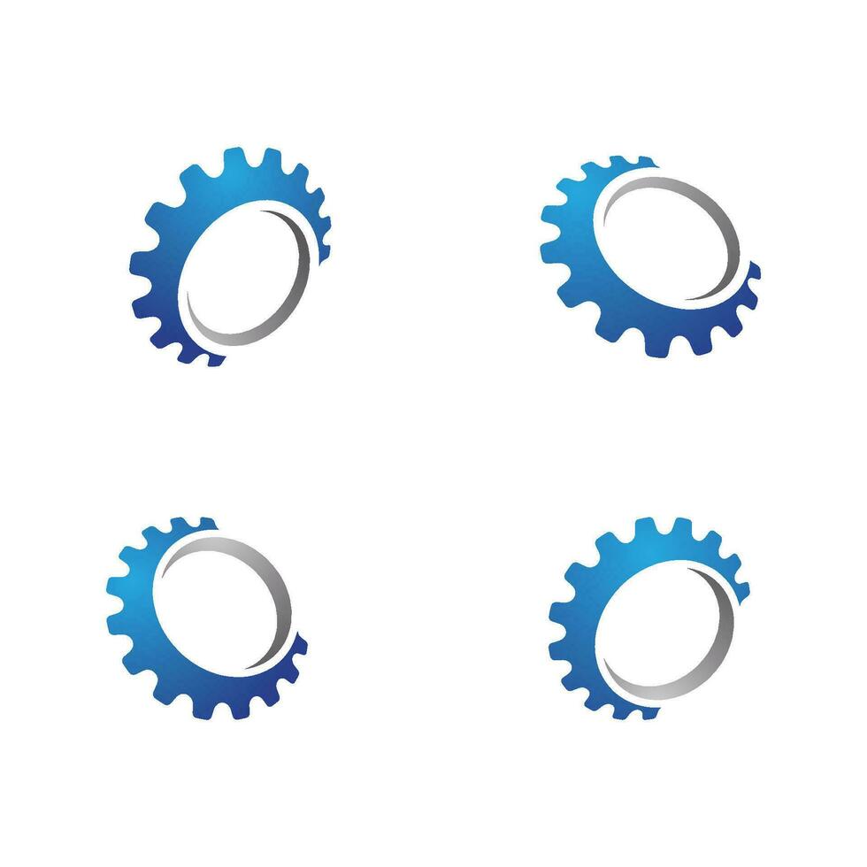 Gear vector icon illustration design