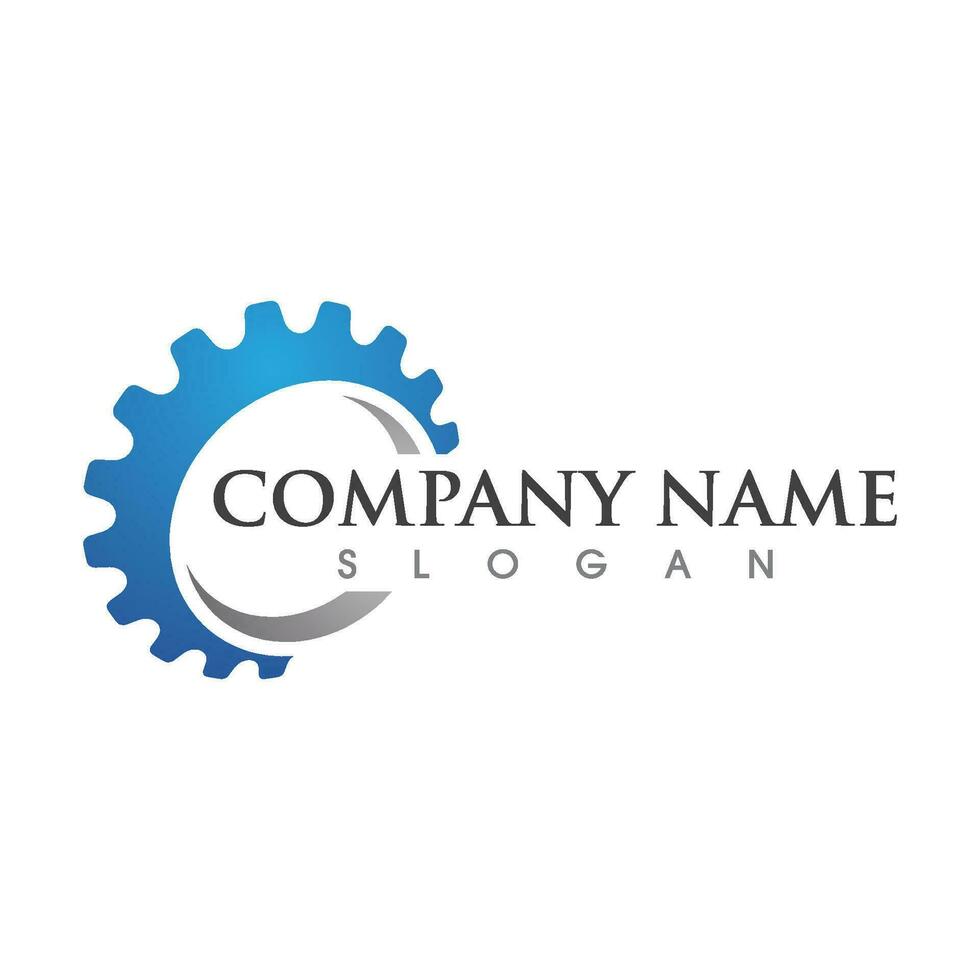 Gear vector icon illustration design