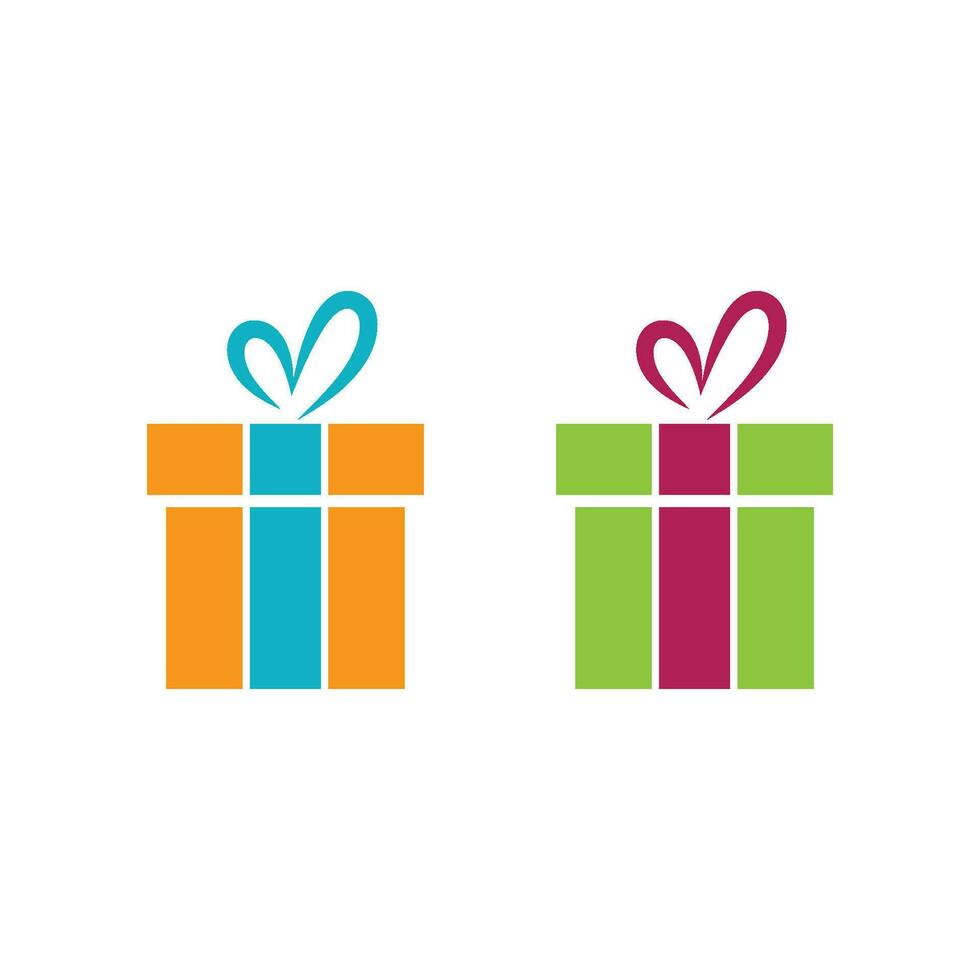 Gift Box Icon Vector