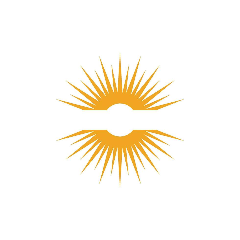 Sun Vector illustration Icon