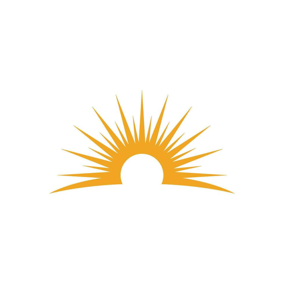 Sun Vector illustration Icon